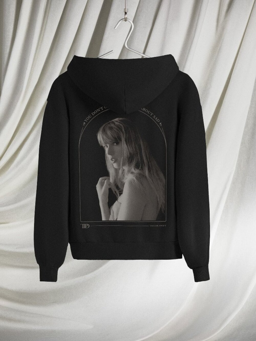 🖤 Taylor Swift TTPD "You Don't Get To Tell Me About Sad" Hoodie | Size Small